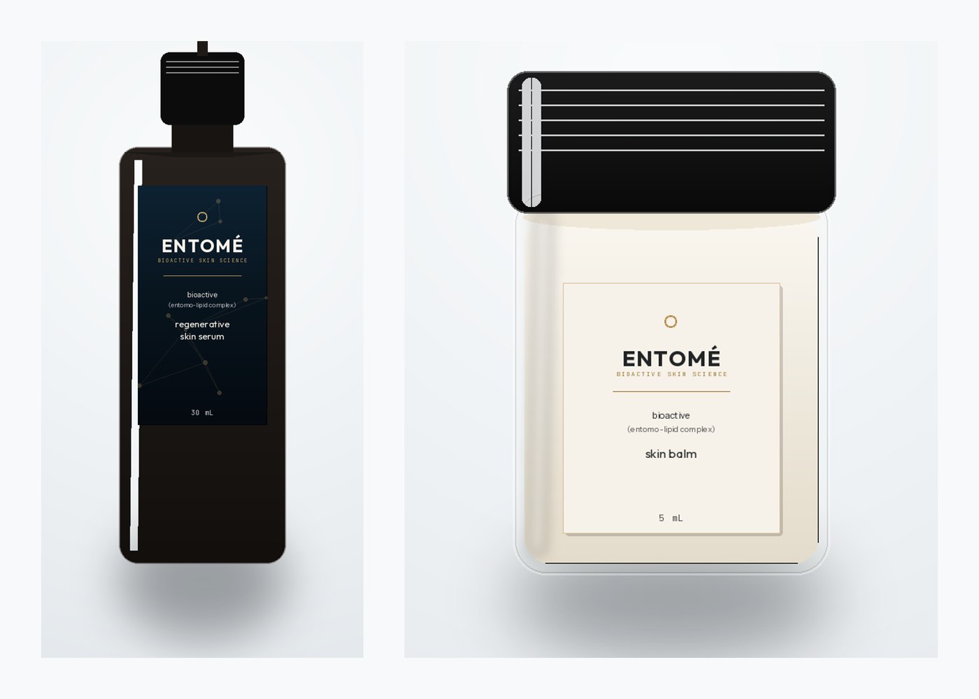 Entomé Ritual Bundle, Regenerative Serum and Skin Balm together