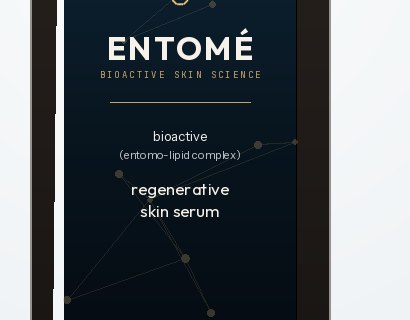 Entomé Regenerative Serum, label detail