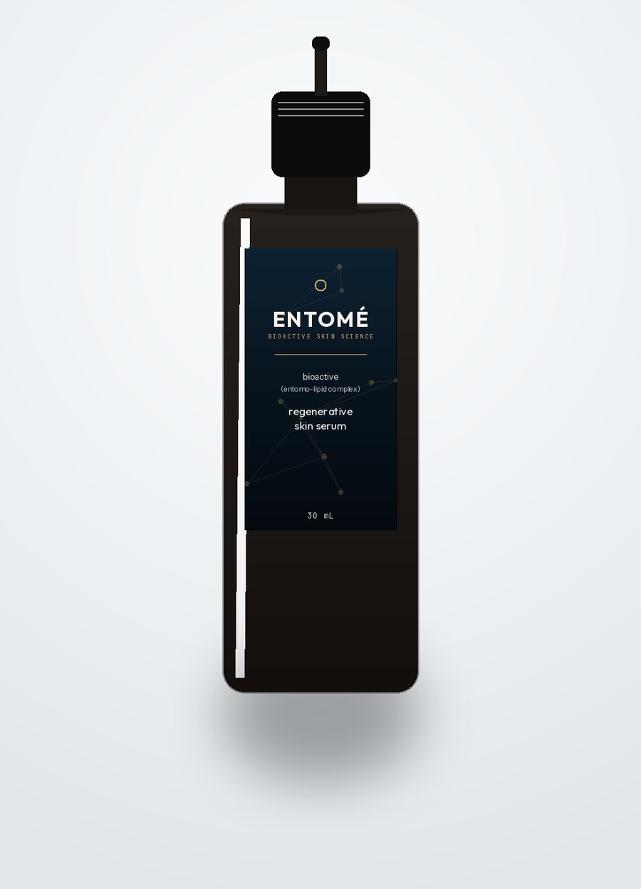 Entomé Regenerative Serum, studio flat lay
